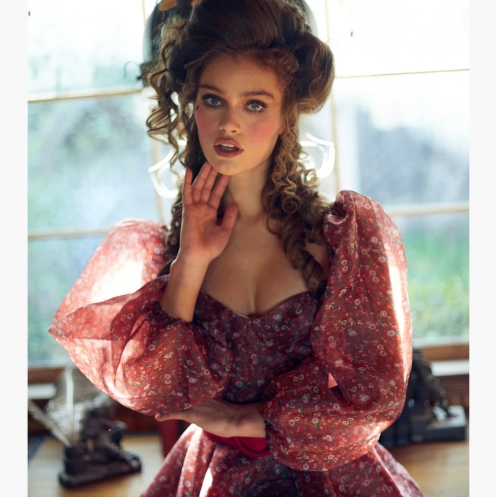 Selkie Crimson Princess Dress